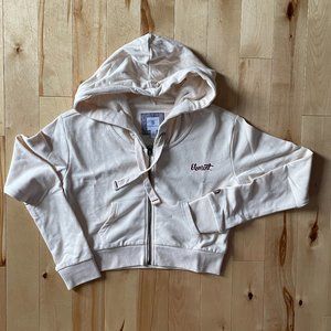 Women's Full Zip Cropped Hoodie